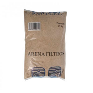 ARENA PARA FILTRACIÓN 20K GRANULOMETRÍA 0.7MM A 1.5MM
